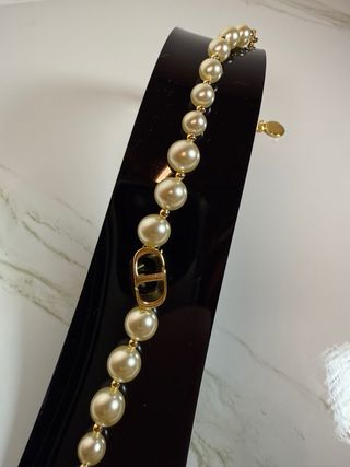 Conjunto Dior Perlas