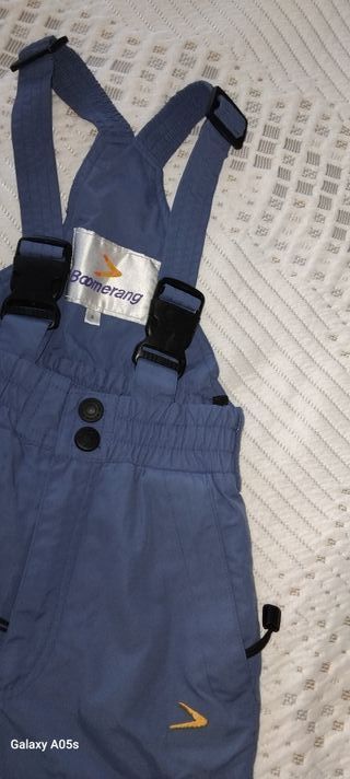 Pantalón nieve Boomerang azul talla 4