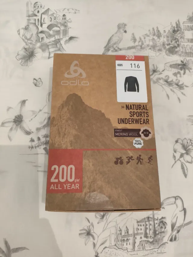 Camiseta Odlo Lana Merino Niño Talla 116