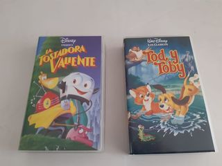 Películas VHS Disney Clásicos (Español)