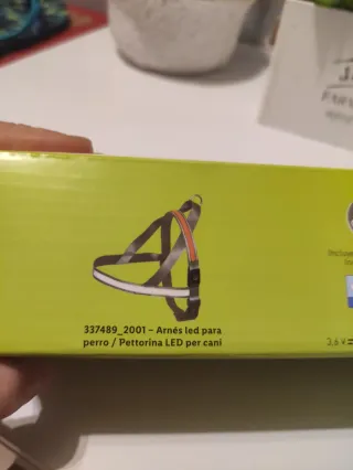 Pettorina LED per cani - 3 modalità