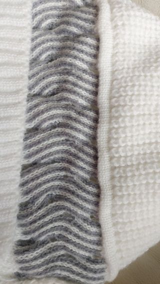 Gorro y bufanda de punto