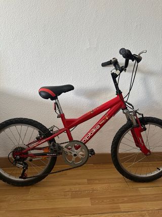 Bicicleta roja Topbike