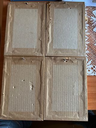 4 Cuadros Antiguos Militares a Caballo