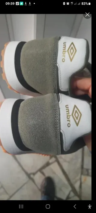 Scarpe Umbro N41 Grigio/Verde