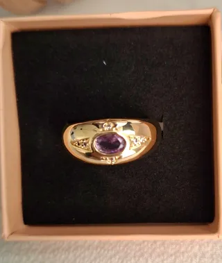 Anillo Plata Ley Ajustable.