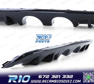 DIFUSOR VOLKSWAGEN VW GOLF 6 1K 08-13 NEGRO BRILLO DOBLE SAL