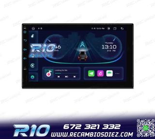 RADIO GPS ANDROID 14 2DIN 7" MULTIMEDIA GPS HD 3 USB SD