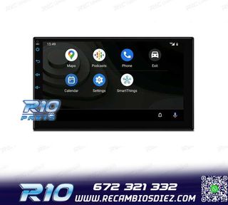 RADIO GPS ANDROID 14 2DIN 7" MULTIMEDIA GPS HD 3 USB SD