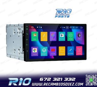 RADIO GPS ANDROID 14 2DIN 7" MULTIMEDIA GPS HD 3 USB SD