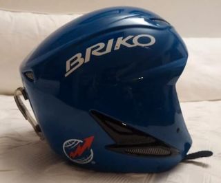 Casco sci Briko junior blu taglia XS 52
