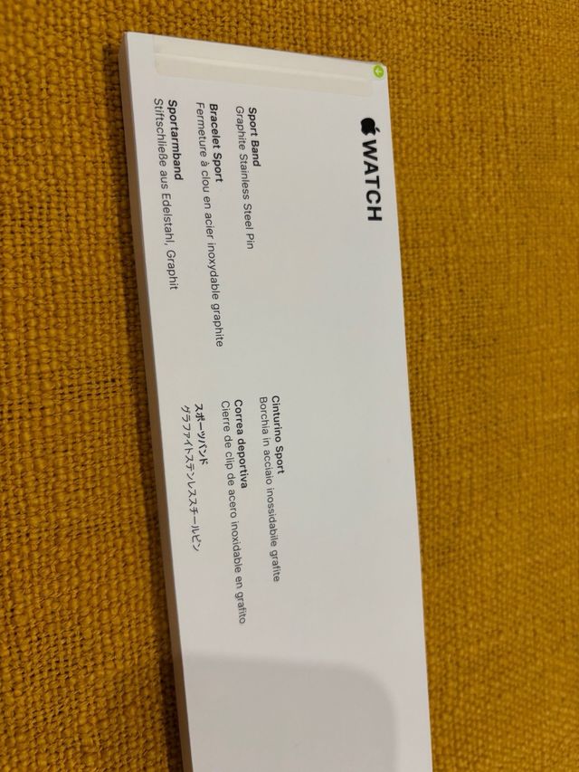 Bracciale Apple Watch Sport Band 45MM Grafite