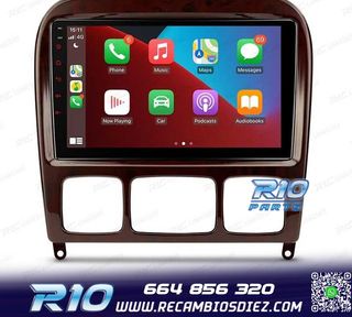 RADIO GPS ANDROID 13 MERCEDES CLASE S W220 98-05