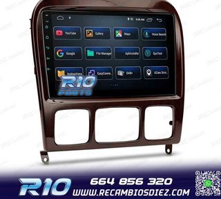 RADIO GPS ANDROID 13 MERCEDES CLASE S W220 98-05