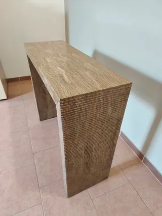 Consolle Ingresso Marmo Beige/Marrone