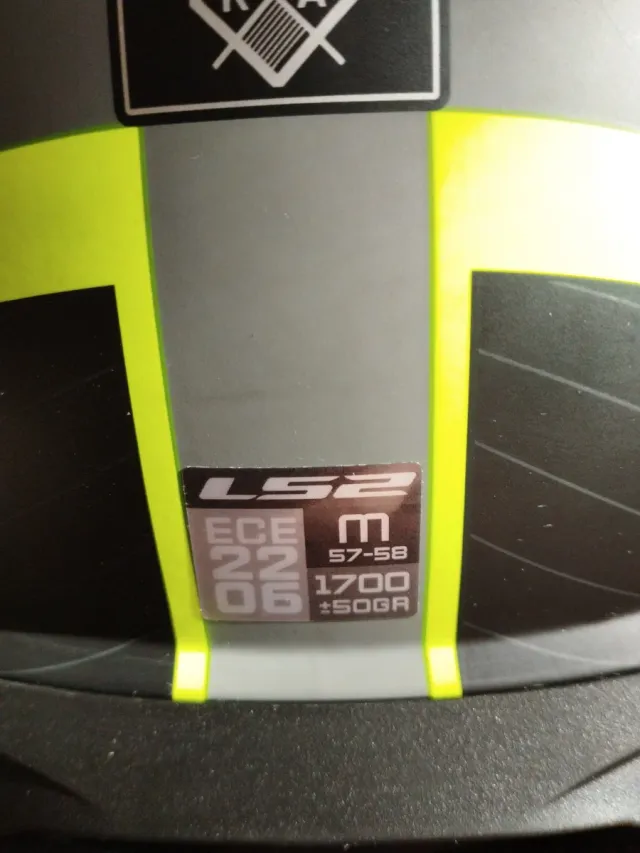 2 Cascos Moto LS2 Strobe FF908 Talla 57-58