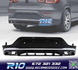 DIFUSOR MERCEDES CLASE GLC C253 COUPE + COLAS ESCAPE