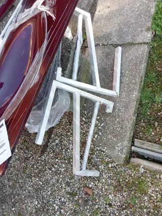 Lavandino design vetro rosso