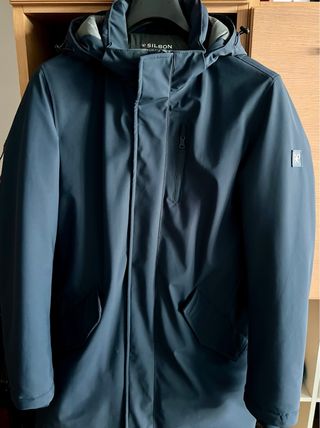 Parka técnica Silbon azul marino