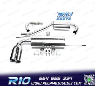 LÍNEA DE ESCAPE VOLKSWAGEN VW GOLF V GTI AUDI A3 8P