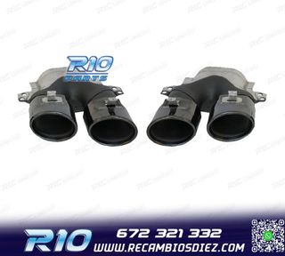 COLAS DE ESCAPE MERCEDES GLC C253 X253 15-18 LOOK AMG GLC43