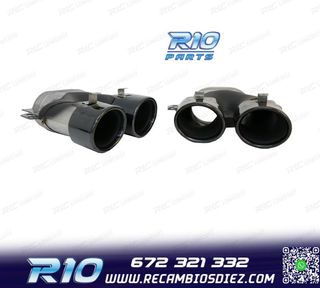 COLAS DE ESCAPE MERCEDES GLC C253 X253 15-18 LOOK AMG GLC43