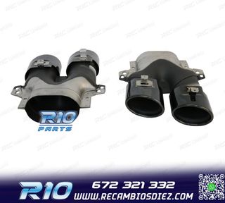 COLAS DE ESCAPE MERCEDES GLC C253 X253 15-18 LOOK AMG GLC43