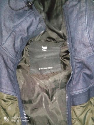 Chaqueta G-Star RAW verde y azul