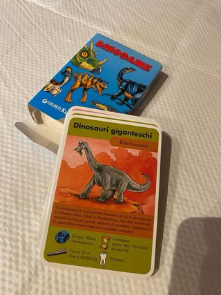 Quiz Box Dinosauri e Dinogame Giunti