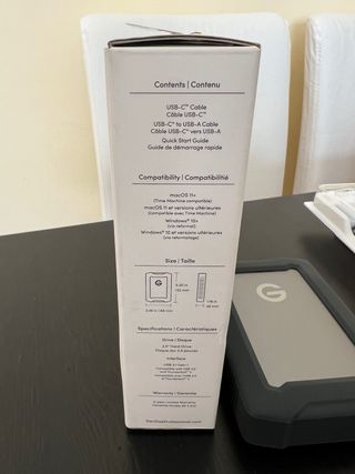 Disco Duro SanDisk 4TB G-DRIVE ArmorATD