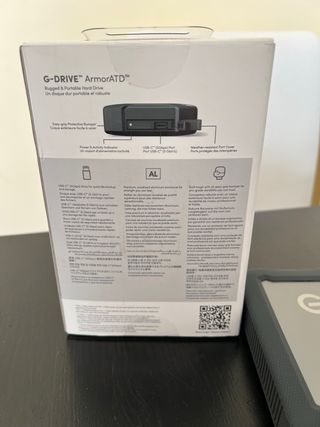 Disco Duro SanDisk 4TB G-DRIVE ArmorATD