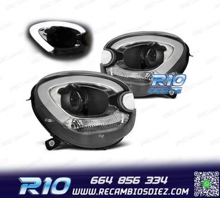 FAROS PARA MINI R60 COUNTRYMAN 10-15 TUBE LIGHT FONDO NEGRO