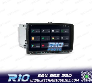 RADIO GPS ANDROID 12 PARA VW SEAT SKODA