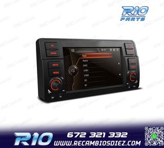 RADIO NAVEGADOR 7" PARA BMW SERIE 3 E46 98-06 USB GPS TACTIL
