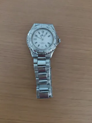 Reloj Lotus Plata y Blanco