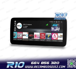 RADIO GPS ANDROID 13 MERCEDES CLASE A W176 CLA C117 GLA X156