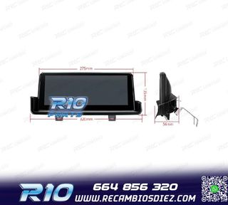 RADIO GPS ANDROID 14 BMW E90 E91 E92 E93 08-12 SIN PANTALLA