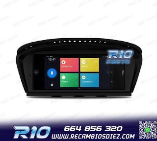RADIO GPS ANDROID 12 PARA BMW SERIE 3 E90 E91 E92 E93 SERIE