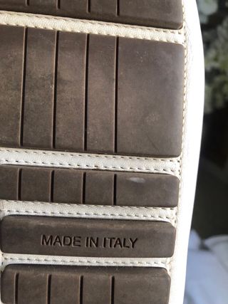 Zapatos de piel Louis Vuitton blancos