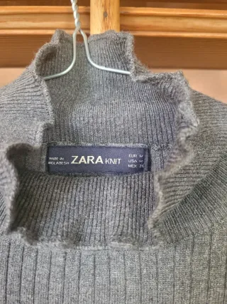 Maglia Zara donna grigia invernale