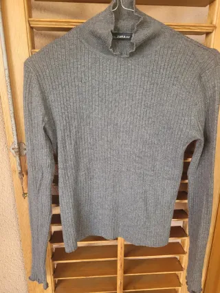 Maglia Zara donna grigia invernale