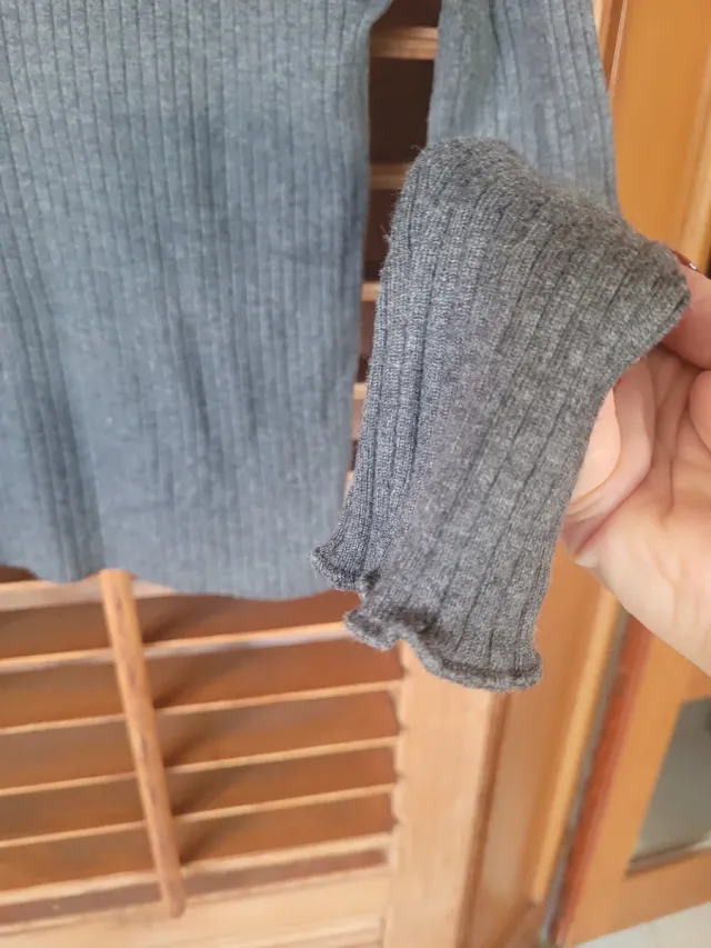 Maglia Zara donna grigia invernale