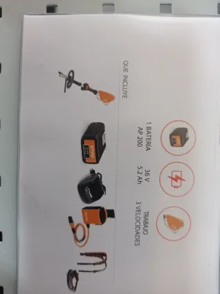 Desbrozadora STIHL KMA 130R(combi)