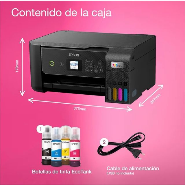 Impresora Epson EcoTank Negra
