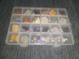 Collezione 24 Piccoli Minerali