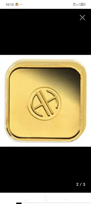 Moneda de Oro Puro 1g Au 999.9