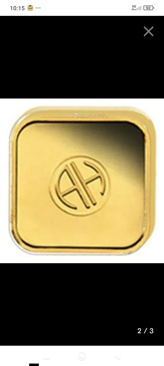 Moneda de Oro Puro 1g Au 999.9