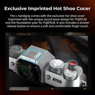 Empuñadura SMALLRIG Fuji X-T50 Madera Plata NUEVA