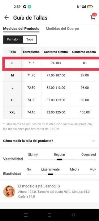 Conjunto premamá SHEIN S/36 verde