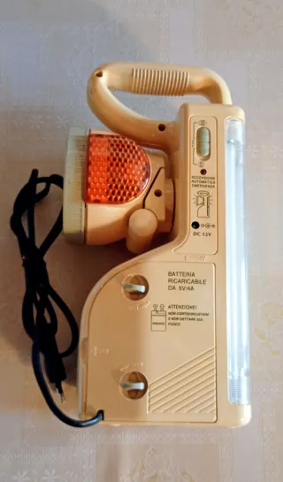 Lampada ricaricabile König Electronic con allarme